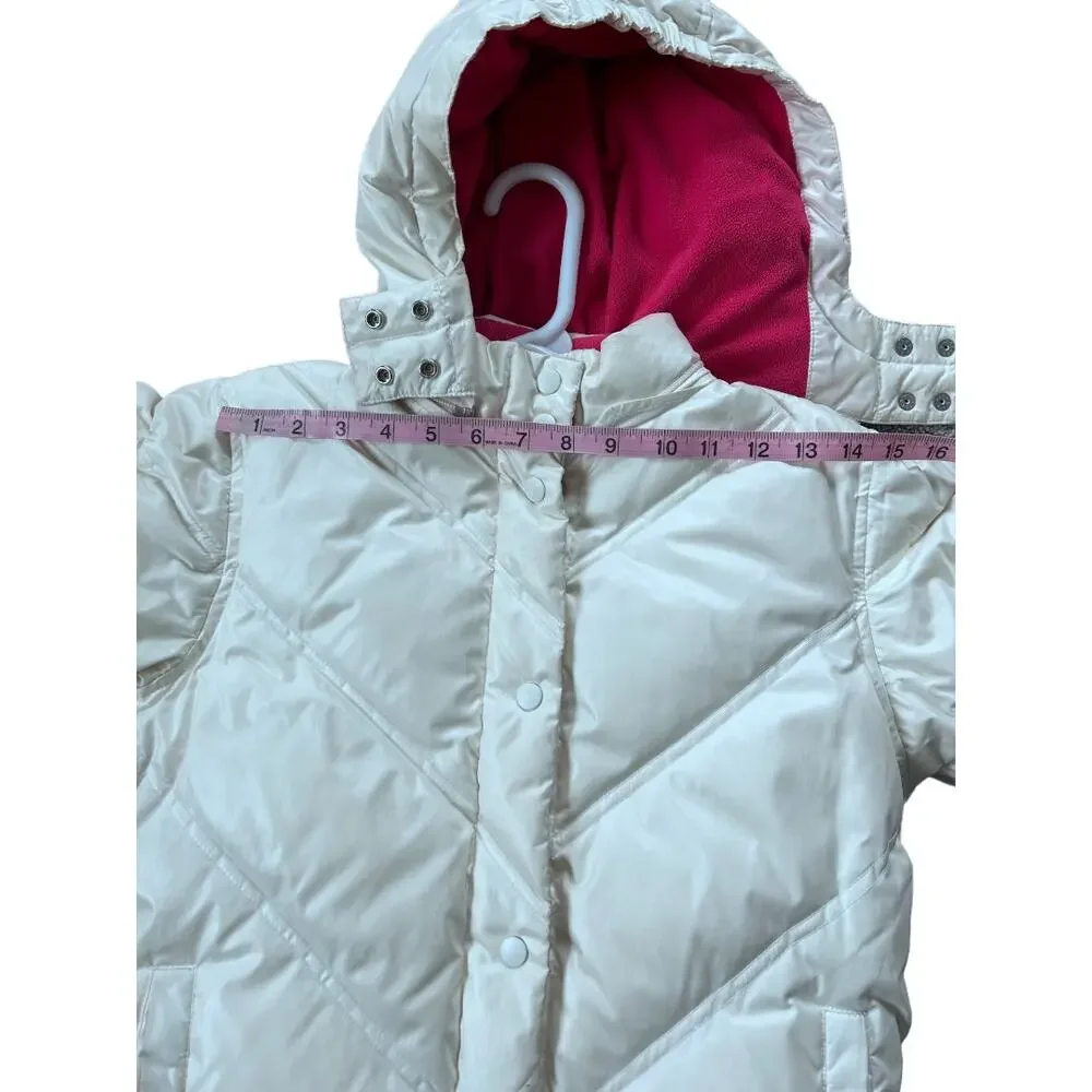 EUC Down Filled GAP Kids Girls Knee Length Winter Coat Size 8 / Medium